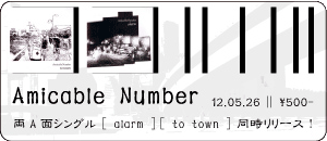 amicable number/to town,alerm